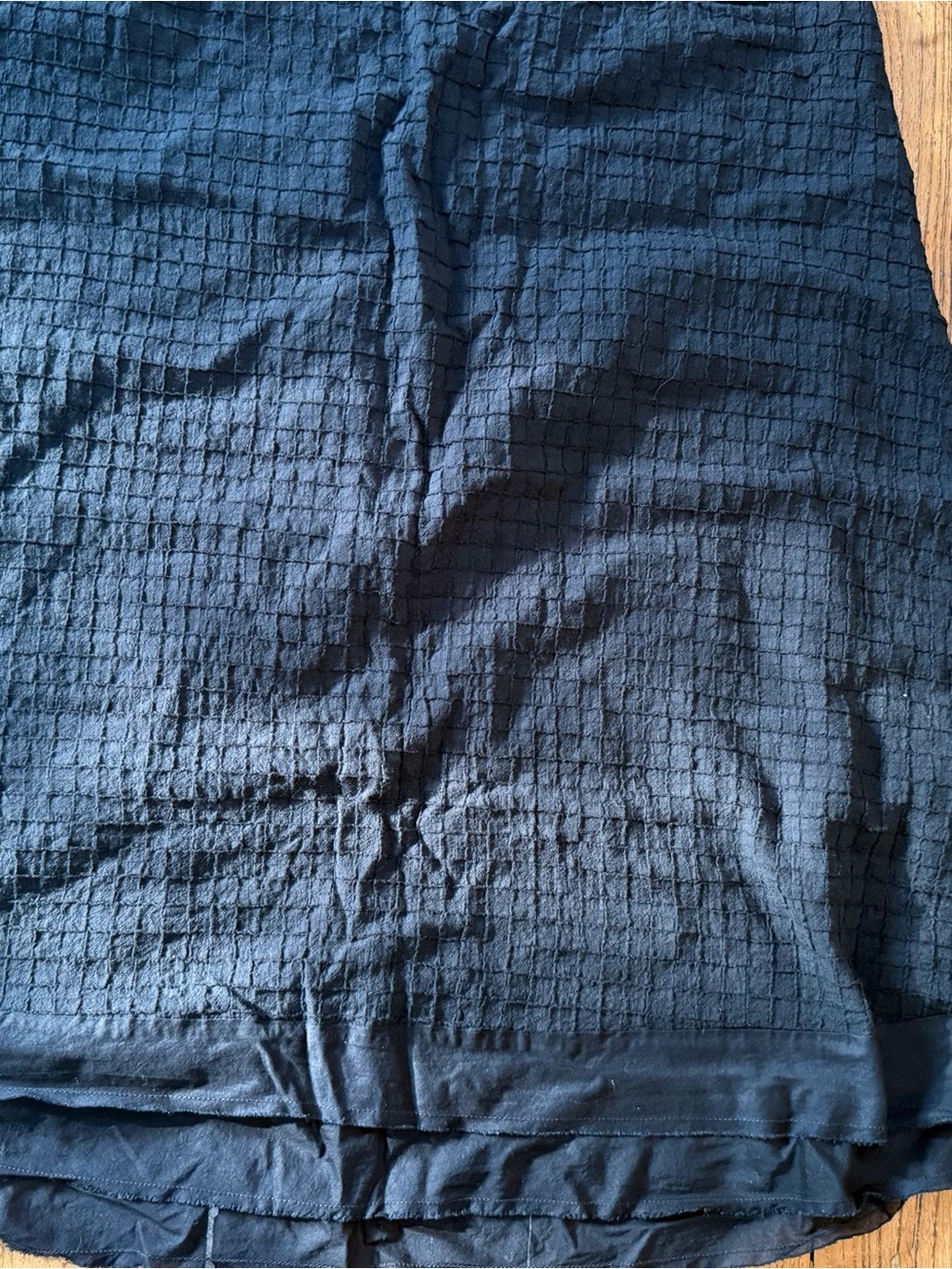 Eileen Fisher textured skirt
